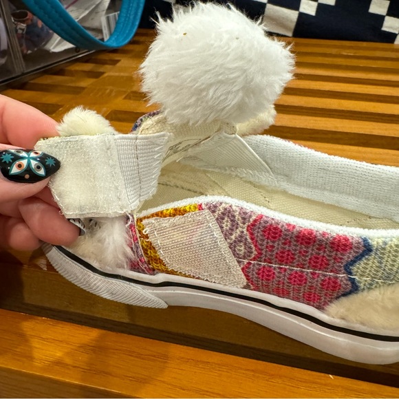 Toddler Vans Llama Slip Ons size 7 - Picture 2 of 8